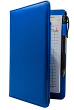 Load image into Gallery viewer, Sonic Blue SERVER BOOK brand server organizer from serverbooks.com