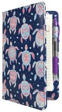Load image into Gallery viewer, SERVER BOOK™ Patterns 8&quot; x 5&quot; Server Organizer - Tribal Turtle Pattern