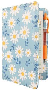 SERVER BOOK™ Patterns 8" x 5" Server Organizer - Blue Daisies