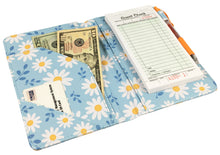 Load image into Gallery viewer, SERVER BOOK™ Patterns 8&quot; x 5&quot; Server Organizer - Blue Daisies