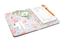 Load image into Gallery viewer, Winter Snow Fox Server Books - Cute Book Order Pad Holders for Restaurant Waitresses