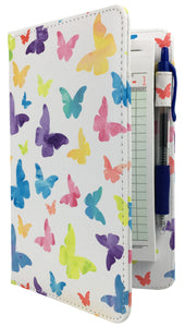 Multicolor watercolor butterflies cute butterfly server book from ServerBooks.com
